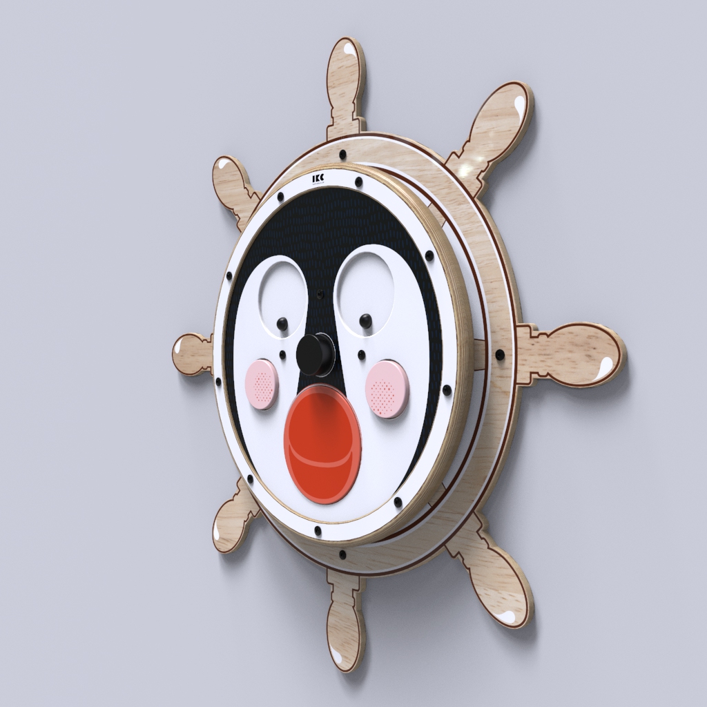 Wall panel Steering wheel IKC Play systems